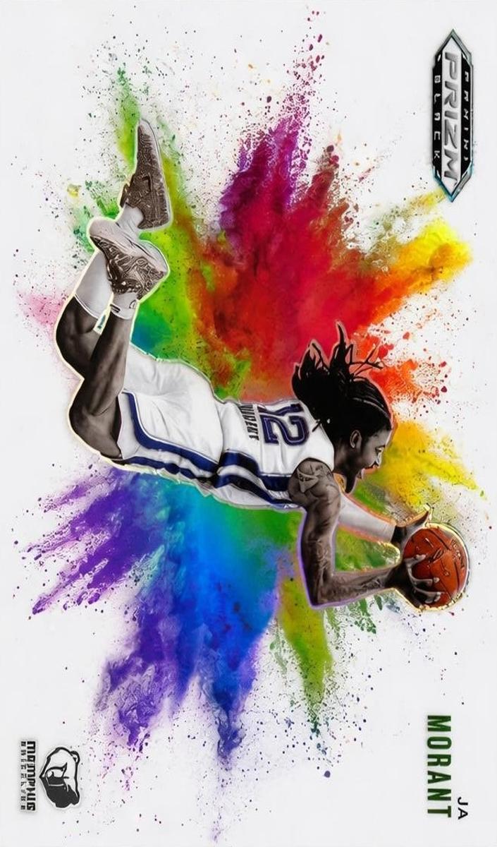 2024 Panini Prizm Color Blast #6 Ja Morant front