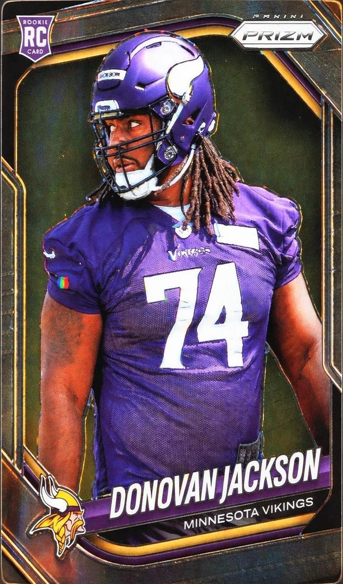 Donovan Jackson 2025 Prizm Football card