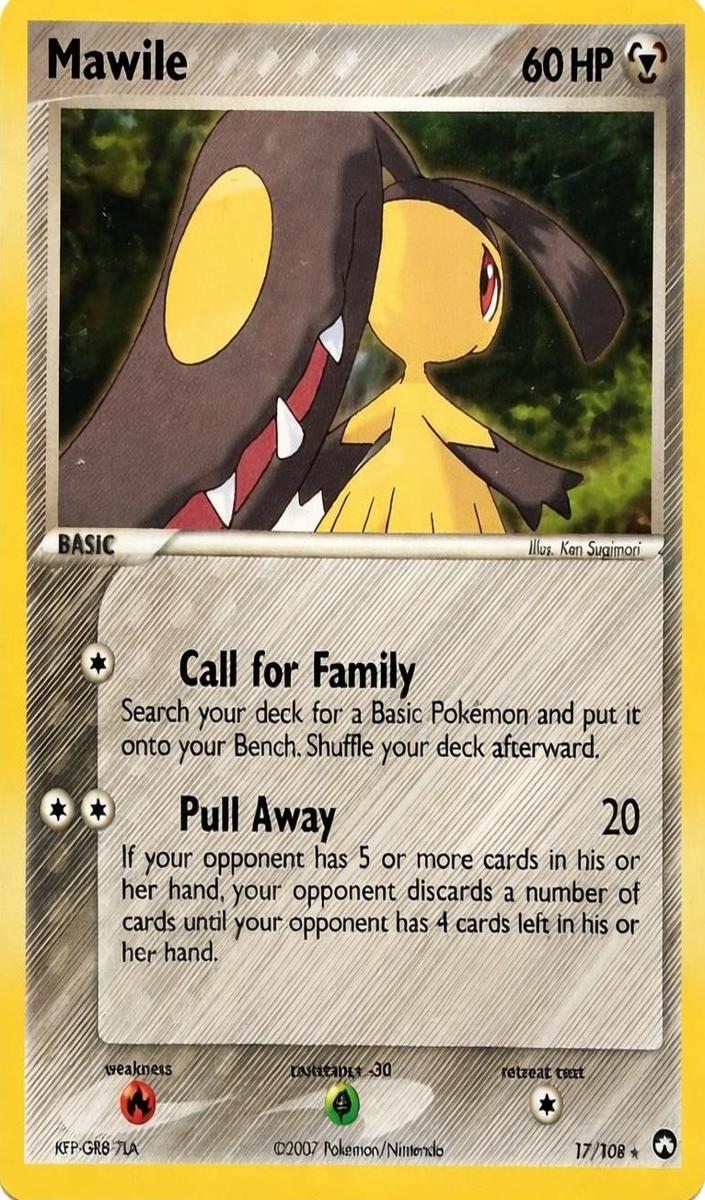 Mawile 2007 Pokemon EX Power Keepers