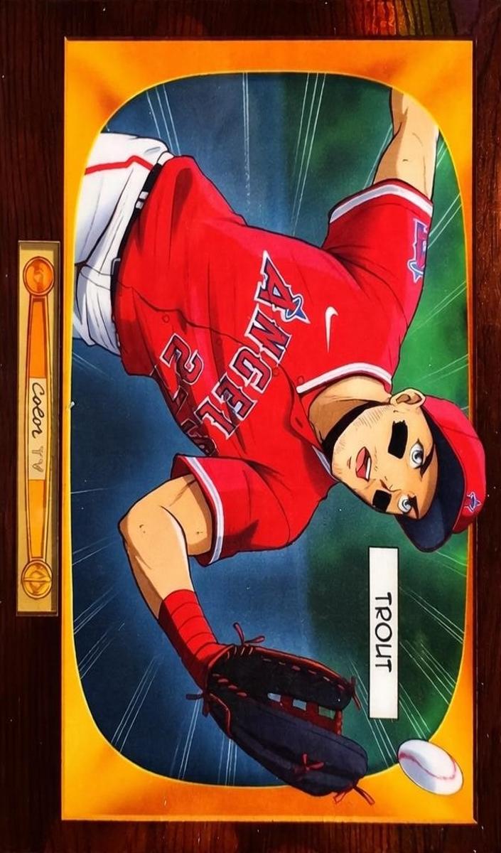 2024 Mike Trout #BA-3