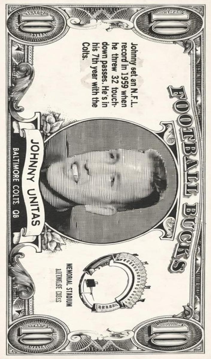 1962 Johnny Unitas #24