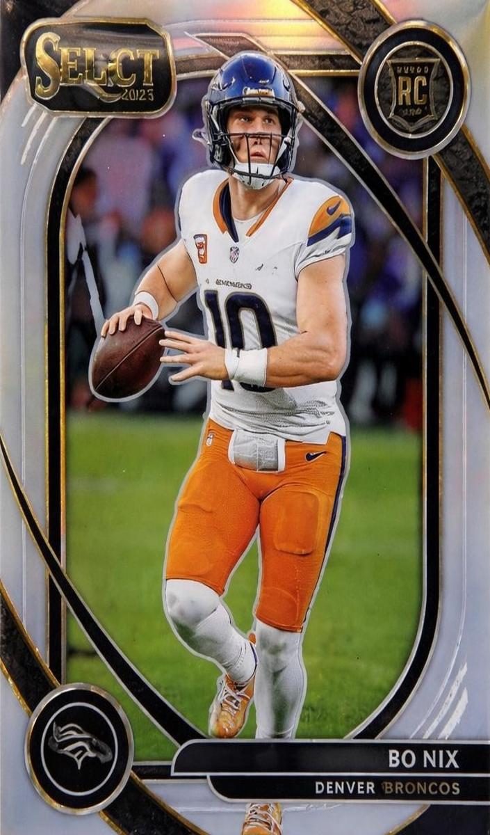 2024 Bo Nix [Silver Prizm] #382