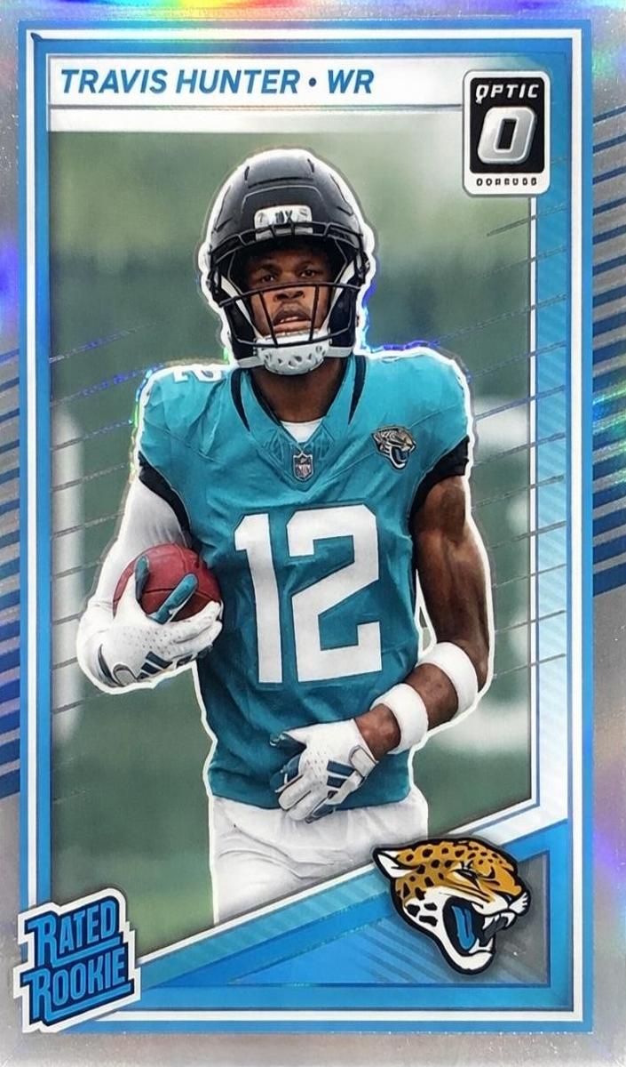 Travis Hunter 2025 Donruss Optic Football card