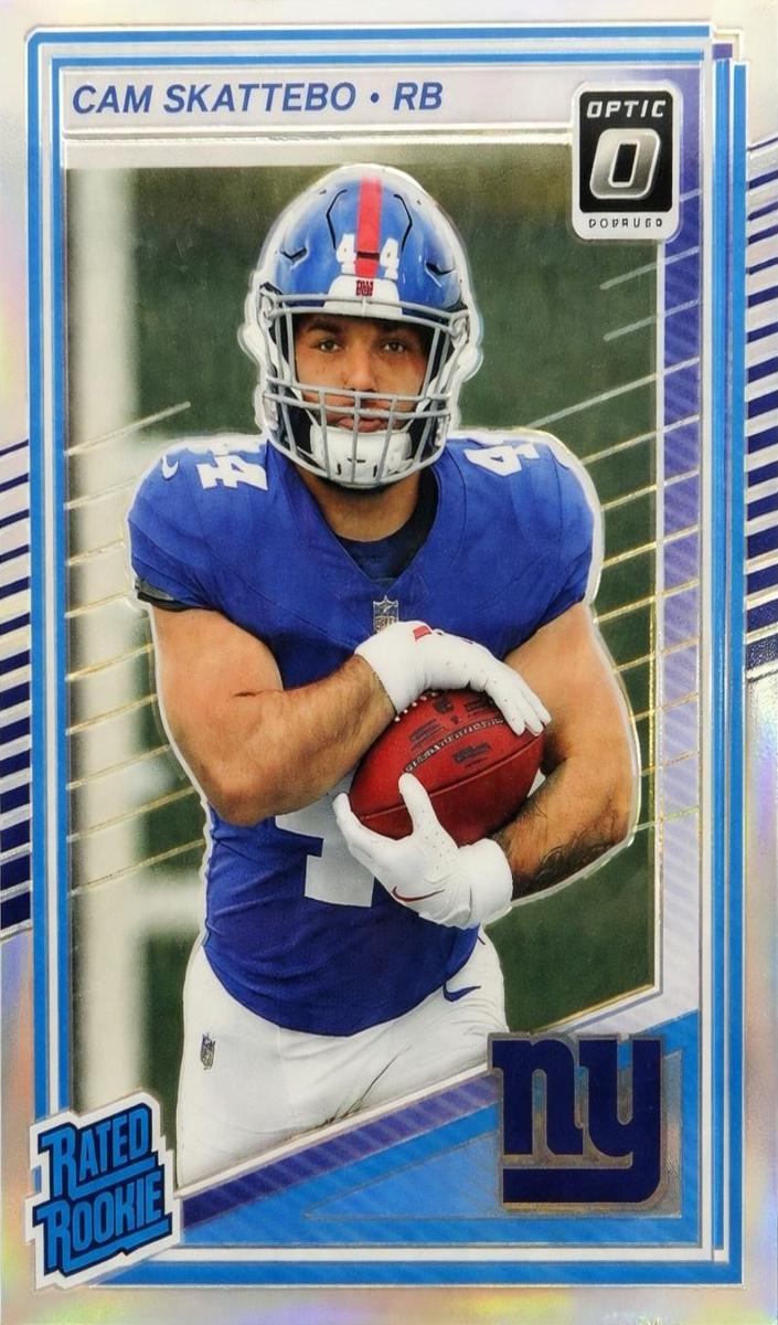 Cam Skattebo 2025 Donruss Optic Football card