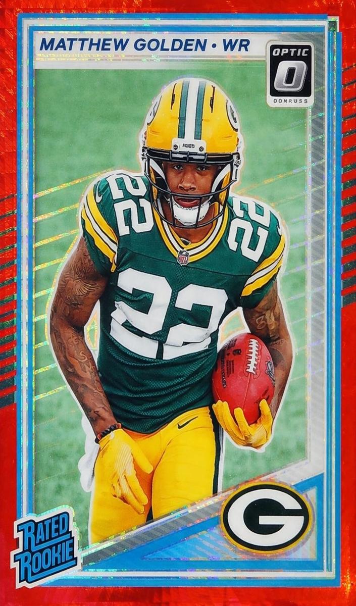 Matthew Golden 2025 Donruss Optic Football card