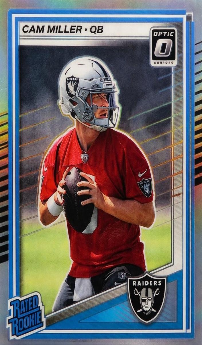 Cam Miller 2025 Donruss Optic Football card