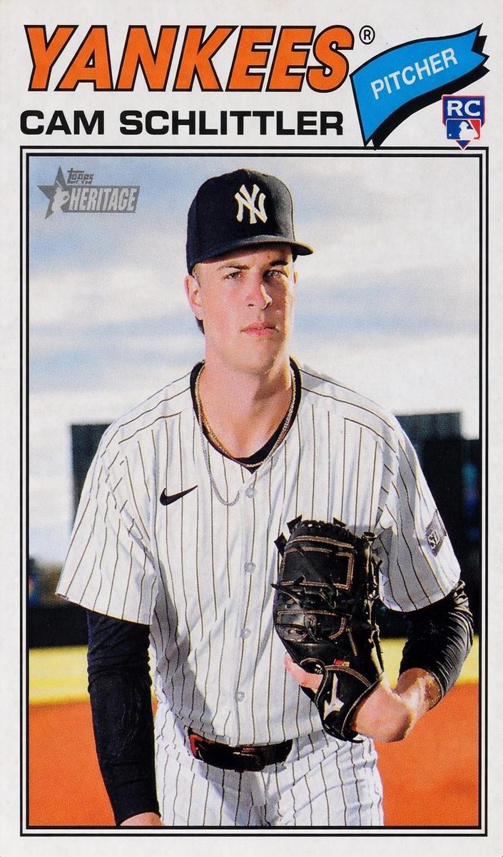 Cam Schlittler 2026 Heritage card