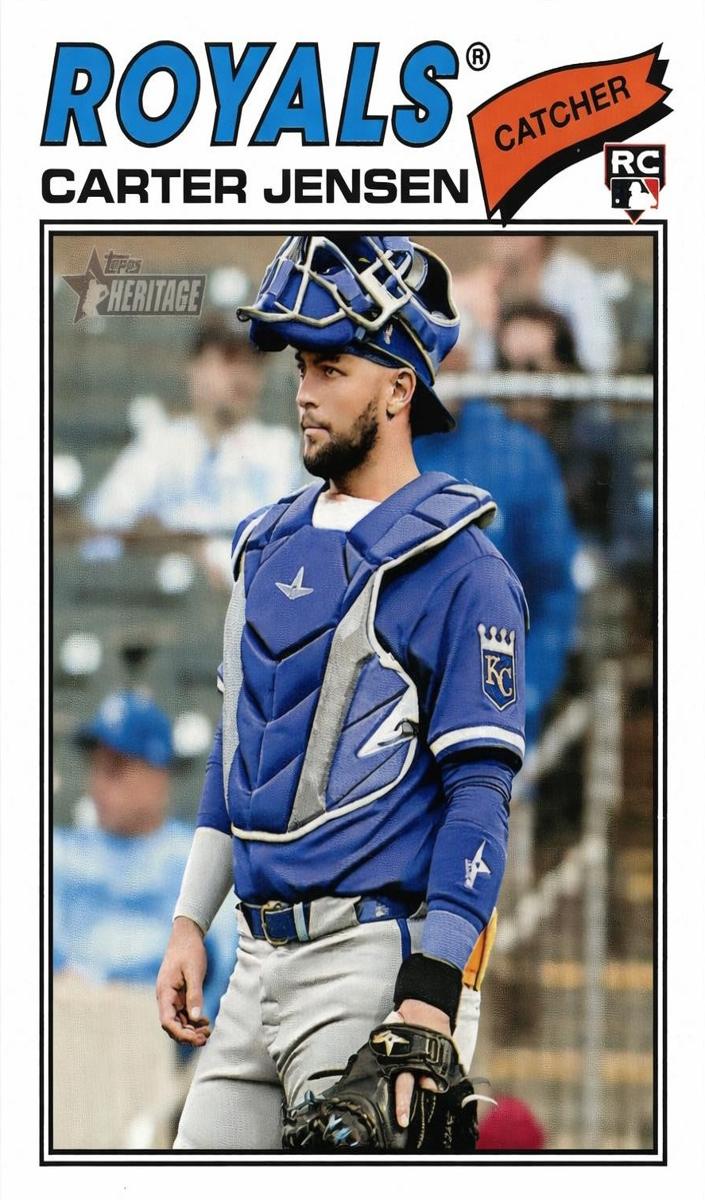 Carter Jensen 2026 Heritage card
