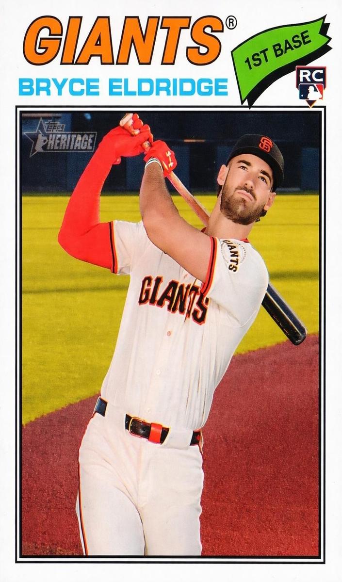 Bryce Eldridge 2026 Heritage card