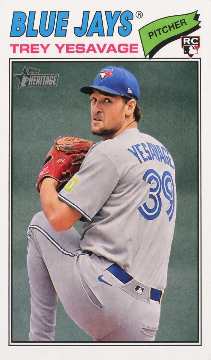 Trey Yesavage 2026 Heritage card