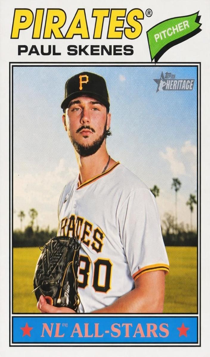 Paul Skenes 2026 Heritage card