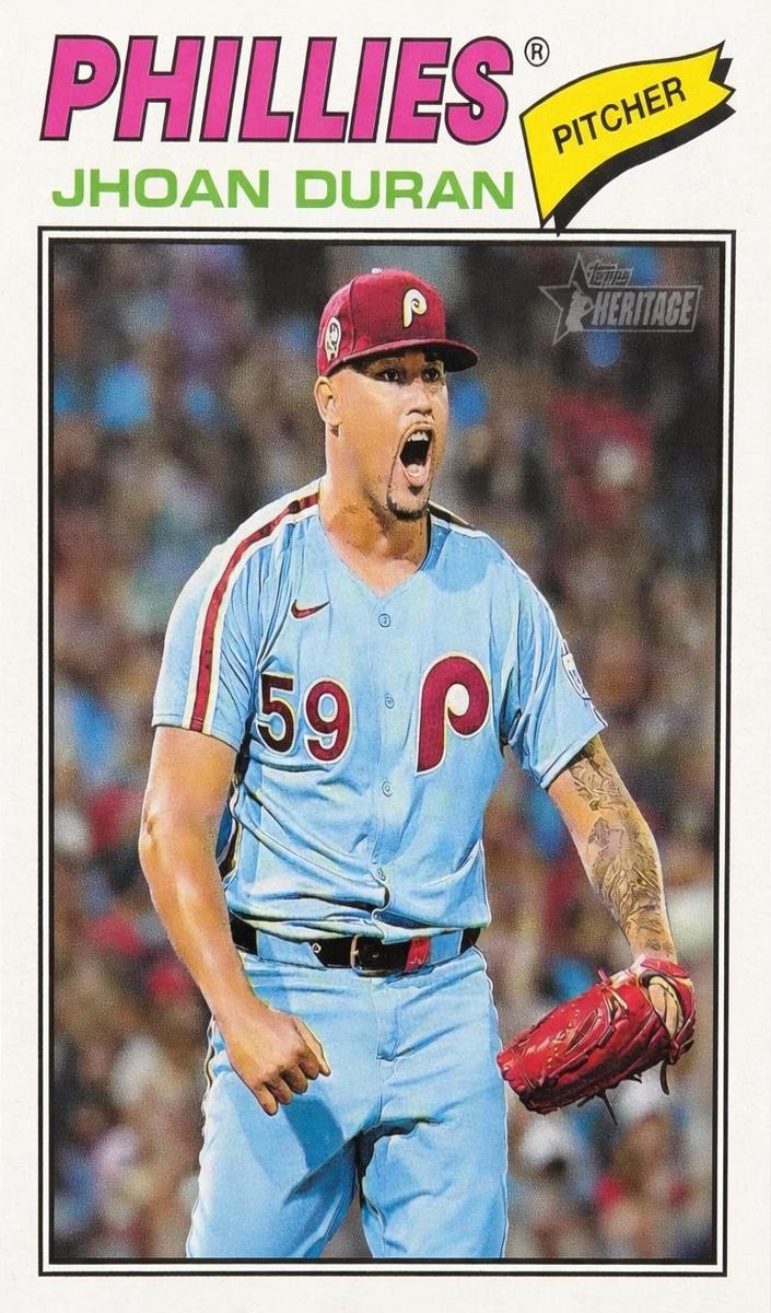 Jhoan Duran 2026 Heritage card