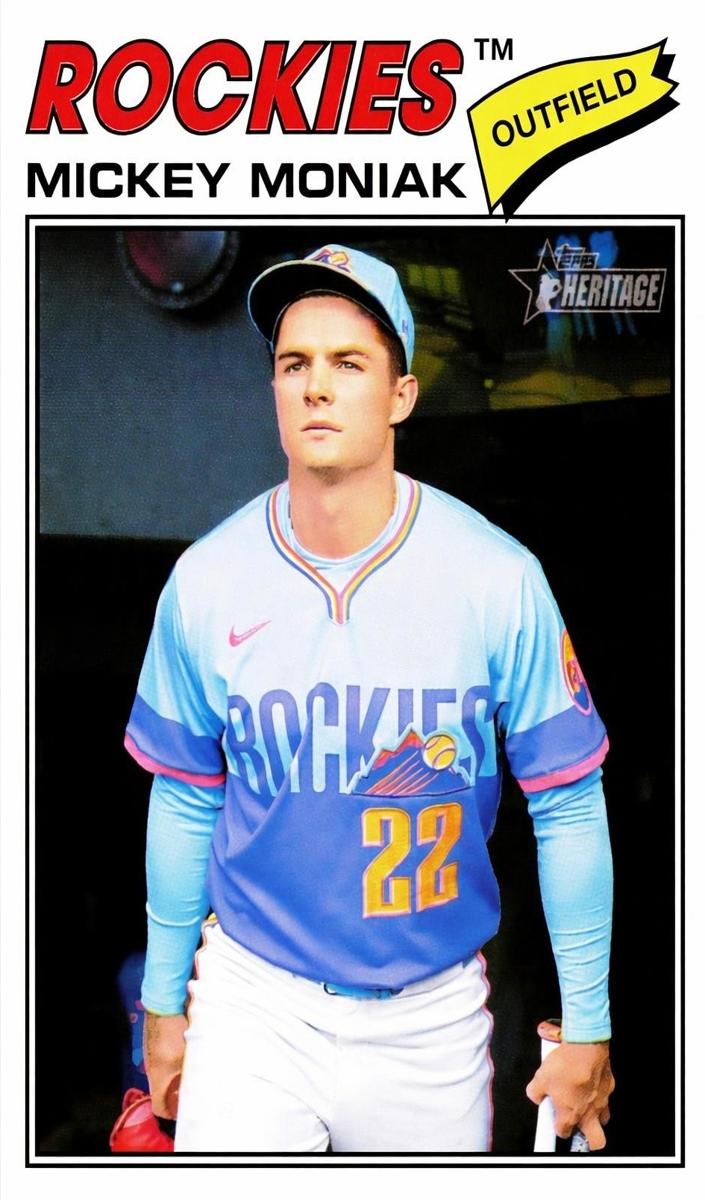 2026 Topps Heritage Mickey Moniak #400 card