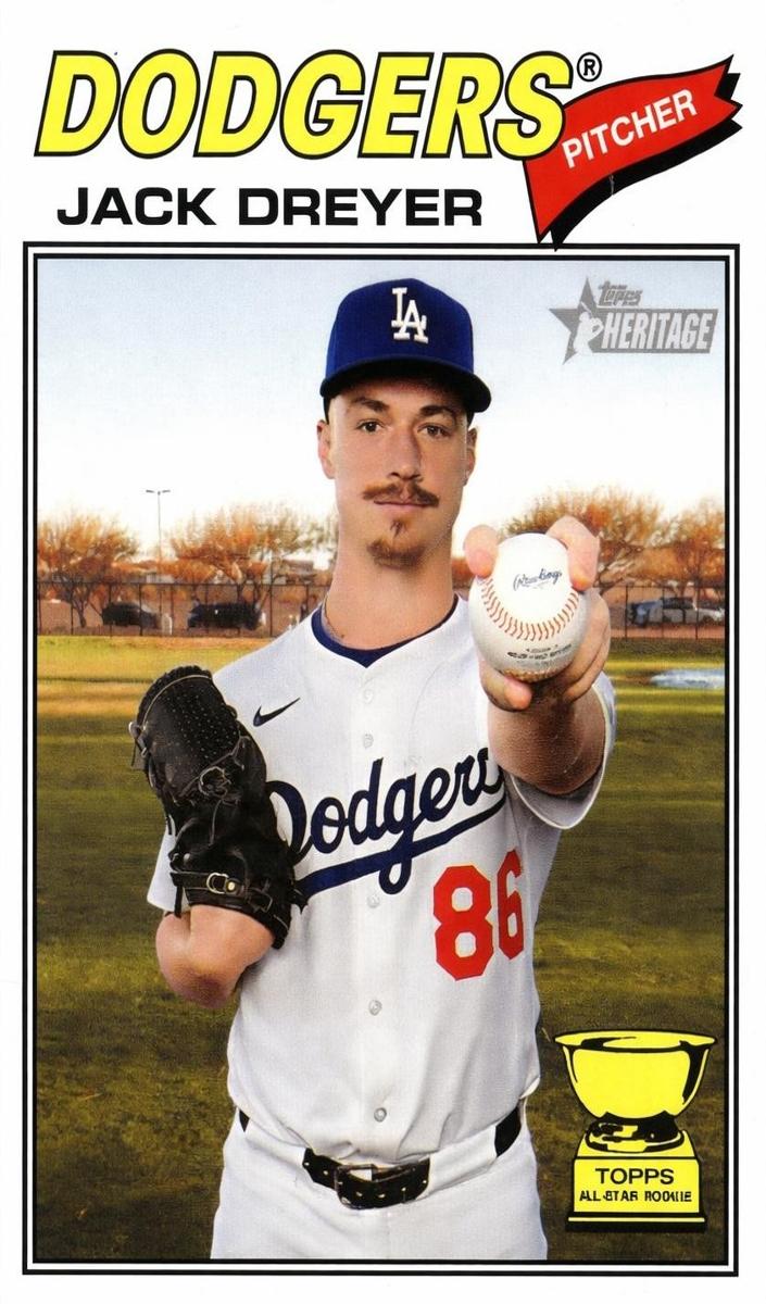 Jack Dreyer 2026 Topps Heritage Baseball