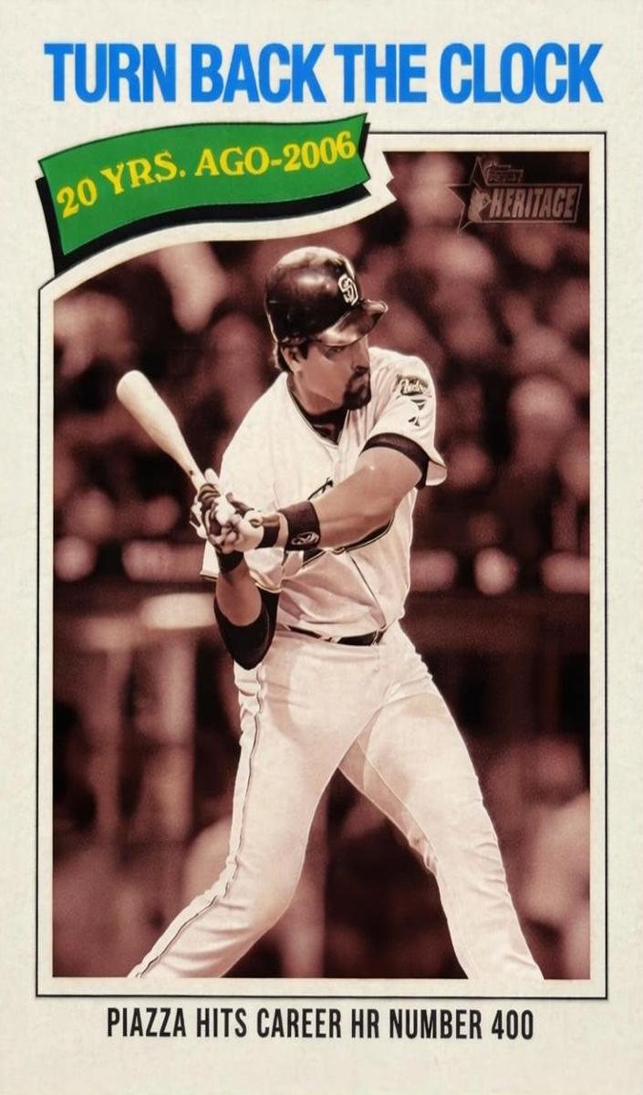 Mike Piazza 2026 Heritage card