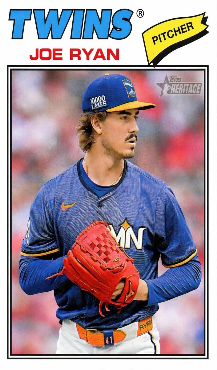 Joe Ryan 2026 Topps Heritage Baseball