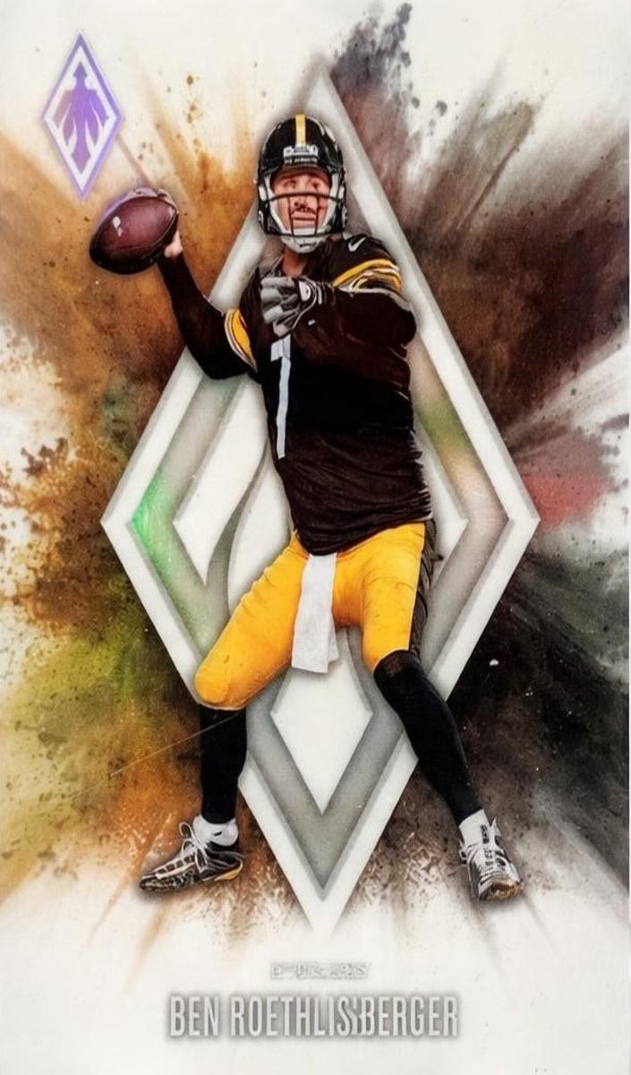 2025 Panini Phoenix Color Blast Ben Roethlisberger #23 card