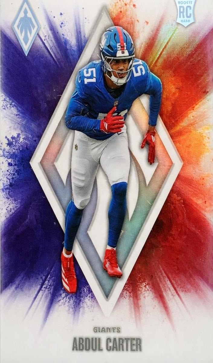 2025 Panini Phoenix Color Blast Abdul Carter #6 card