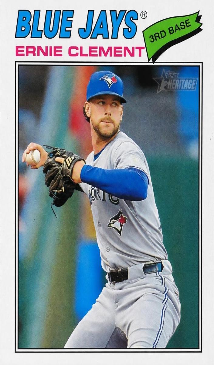 Ernie Clement 2026 Heritage card