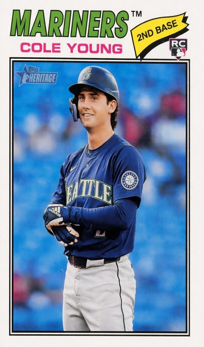 Cole Young 2026 Heritage card