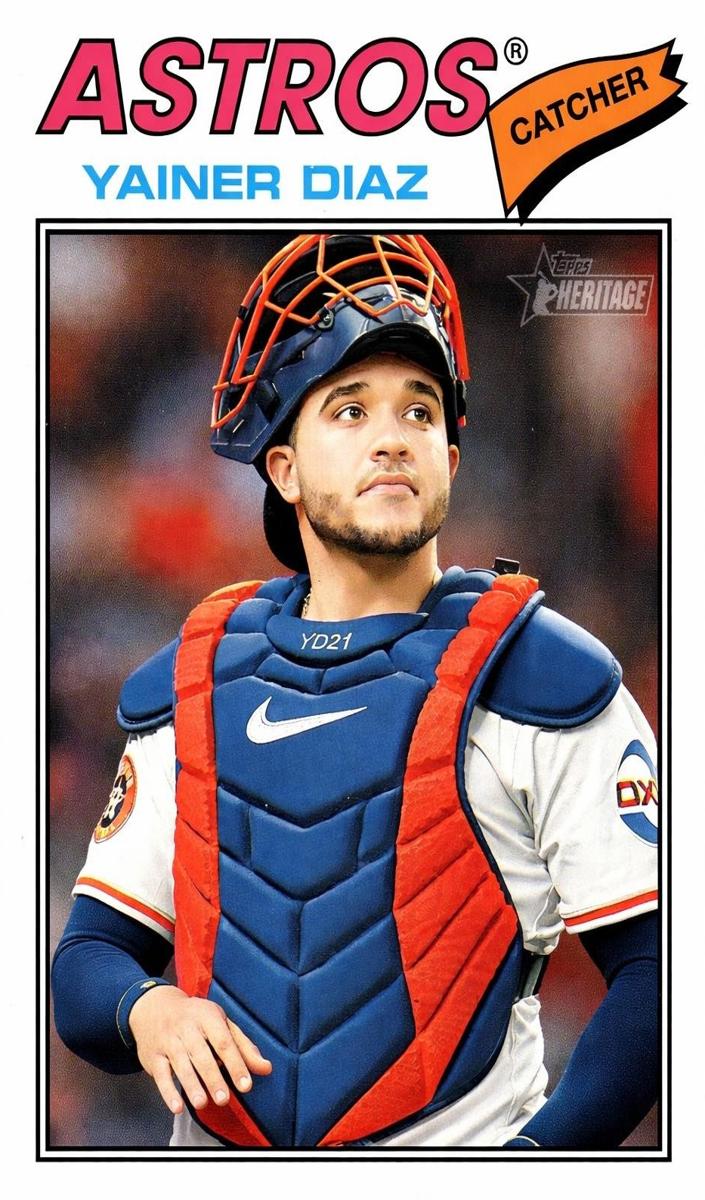 Yainer Diaz 2026 Heritage card