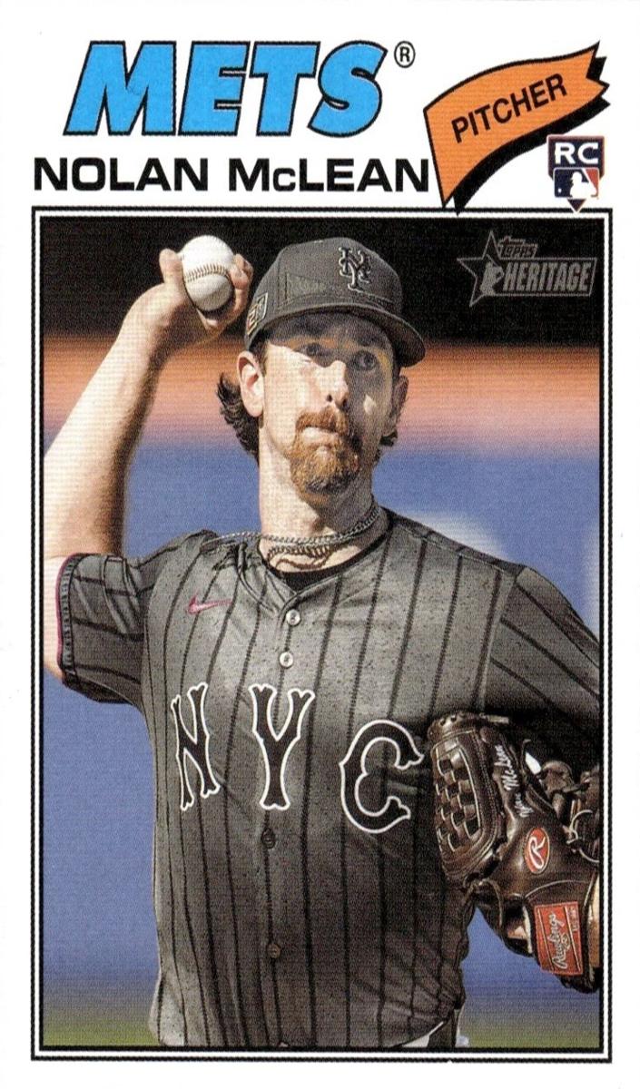 Nolan McLean 2026 Heritage card