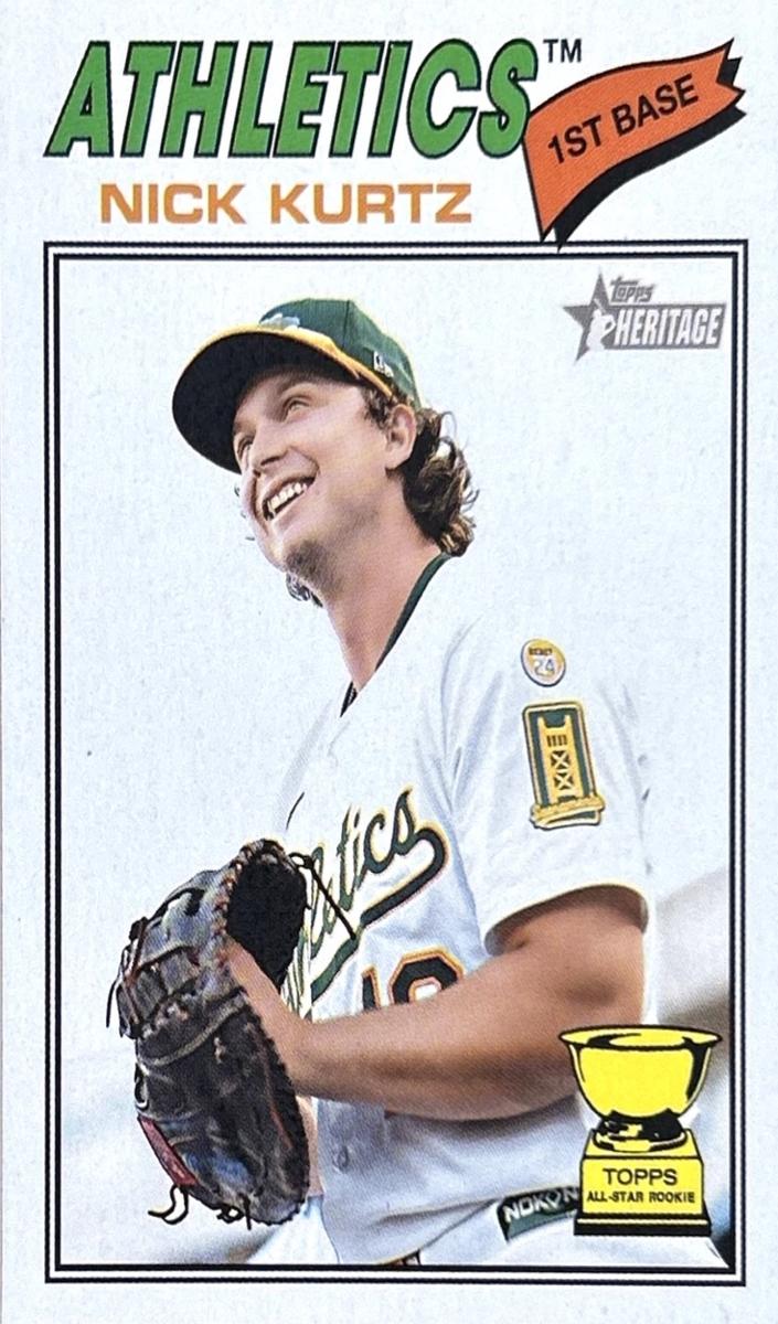 Nick Kurtz 2026 Heritage card
