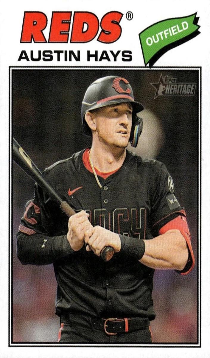 Austin Hays 2026 Heritage card