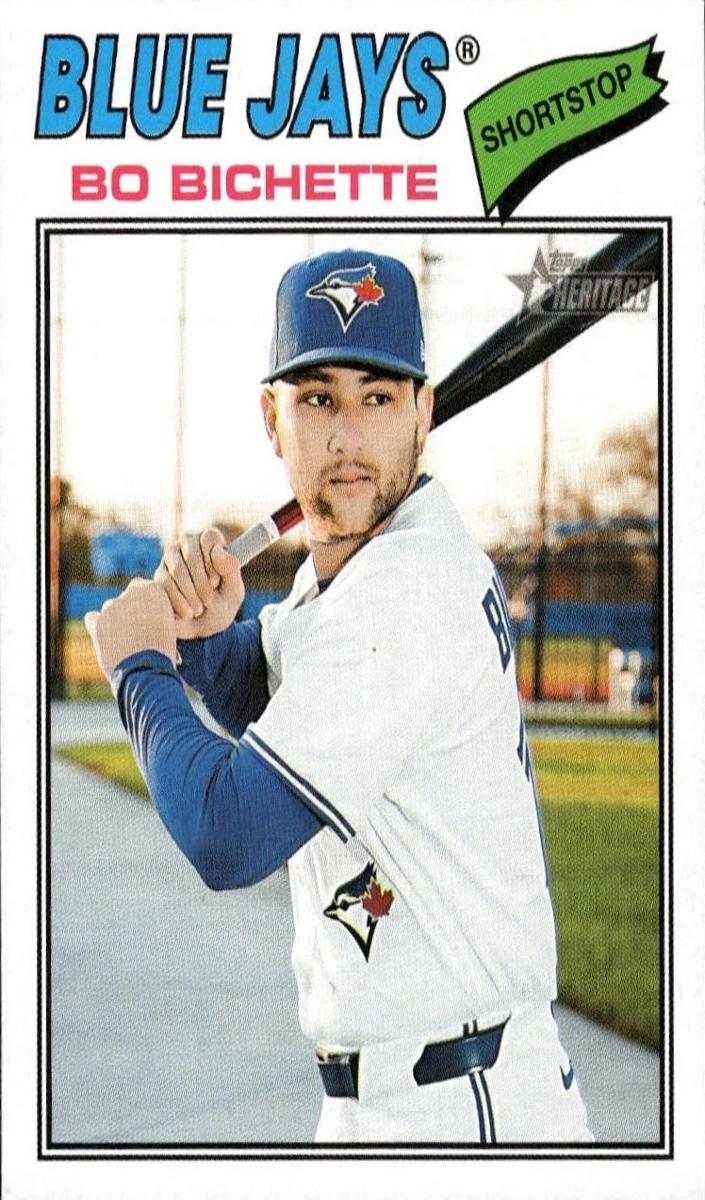 Bo Bichette 2026 Heritage card