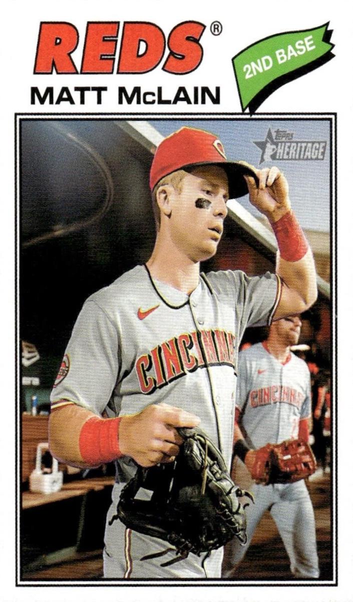 Matt McLain 2026 Topps Heritage Baseball