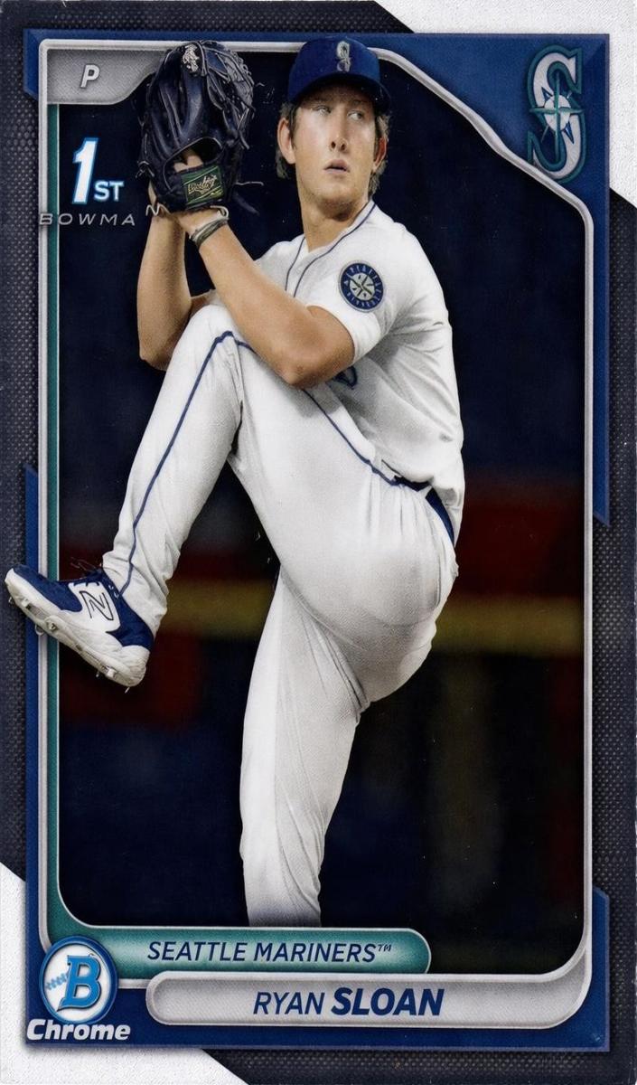 Ryan Sloan 2024 Bowman Draft Chrome card
