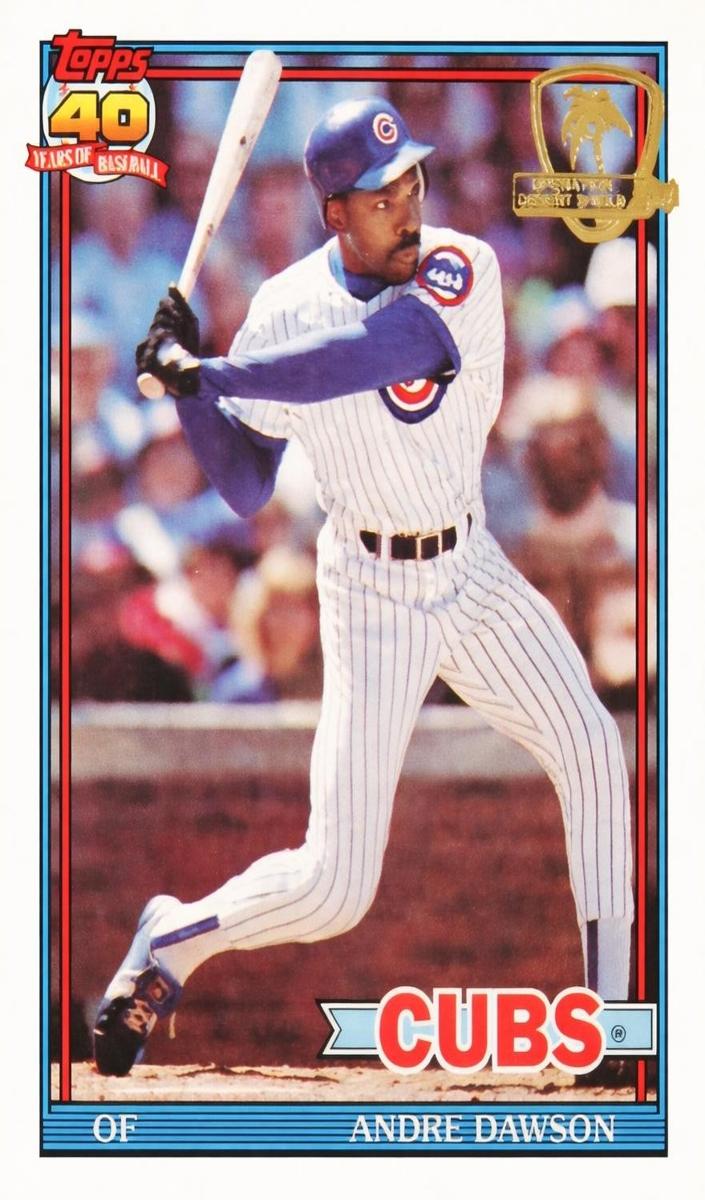 1991 Andre Dawson #640