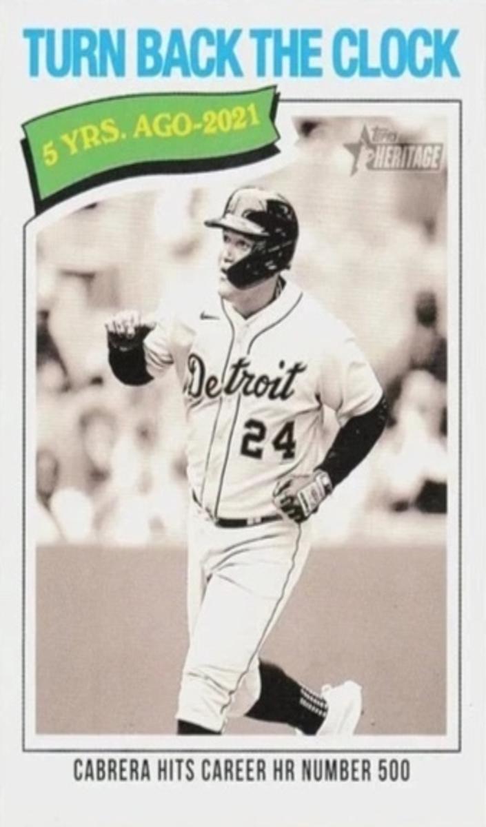Miguel Cabrera 2026 Heritage card