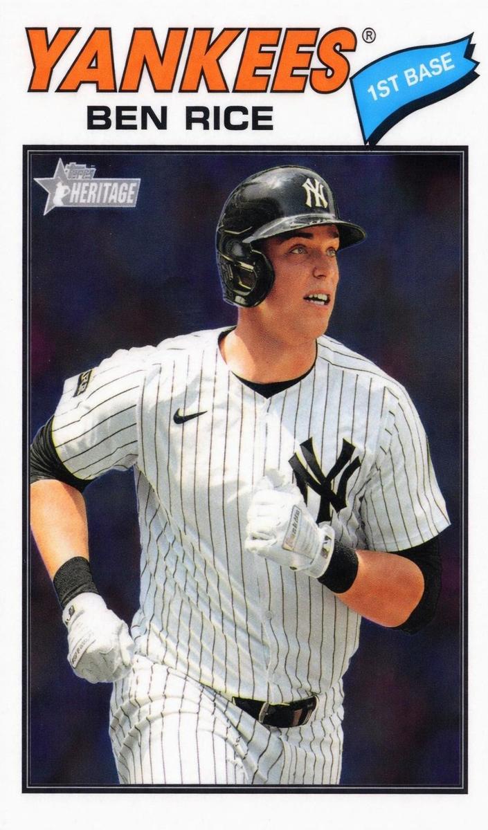 Ben Rice 2026 Heritage card