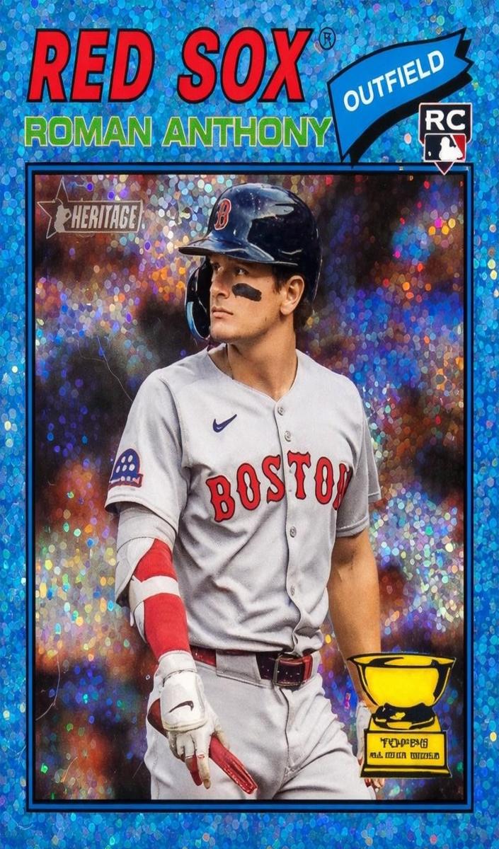 86 Roman Anthony - Silver Sparkle Refractor | Card Database