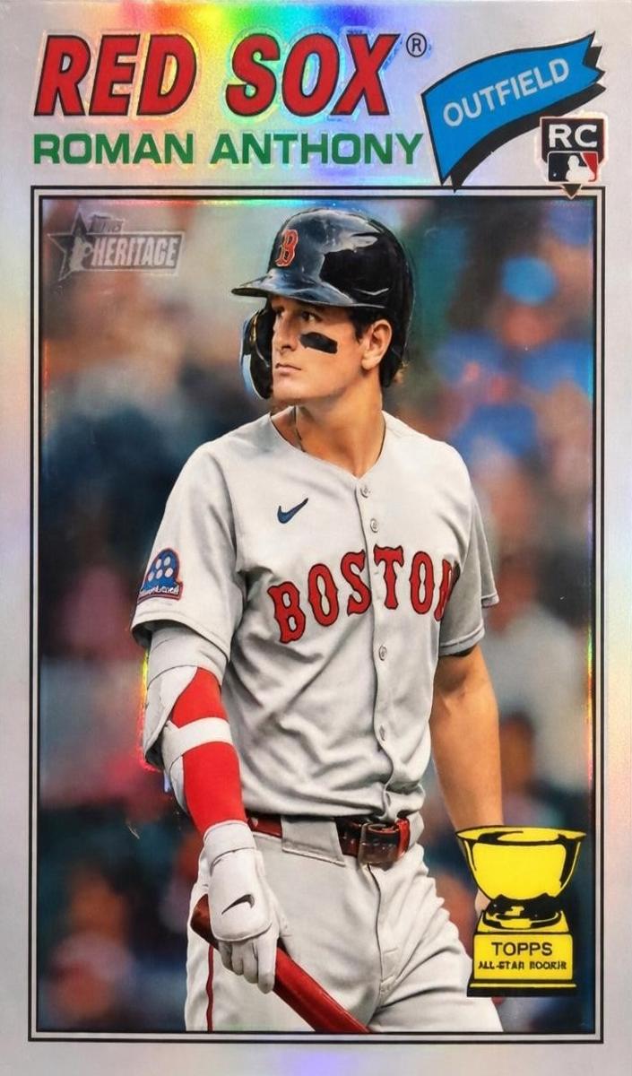 86 Roman Anthony - Silver Sparkle Refractor | Card Database