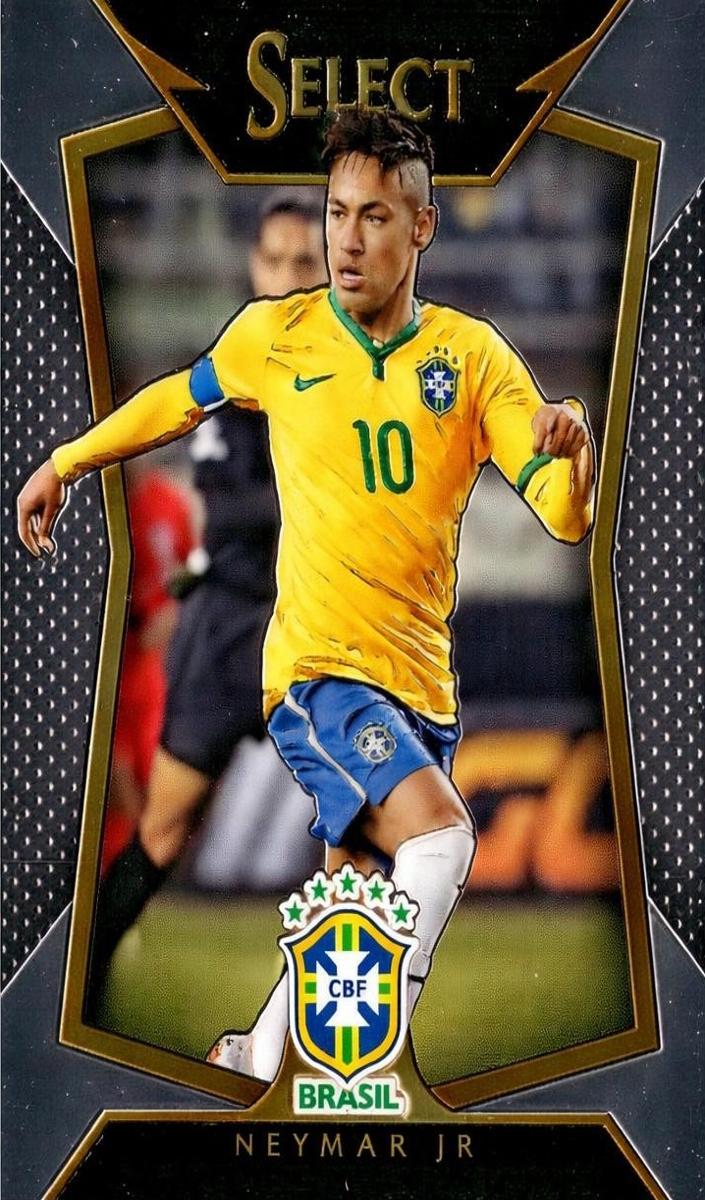 2015 Panini Select Neymar Jr [Purple] #22 card