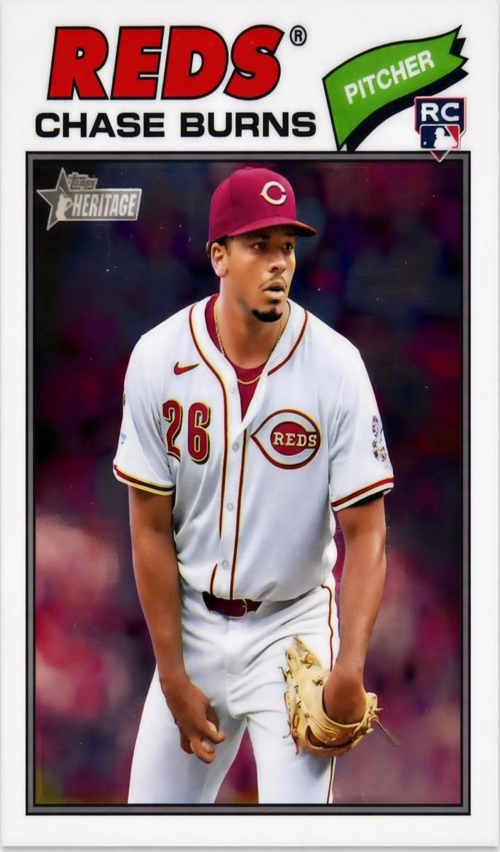 Chase Burns 2026 Heritage card