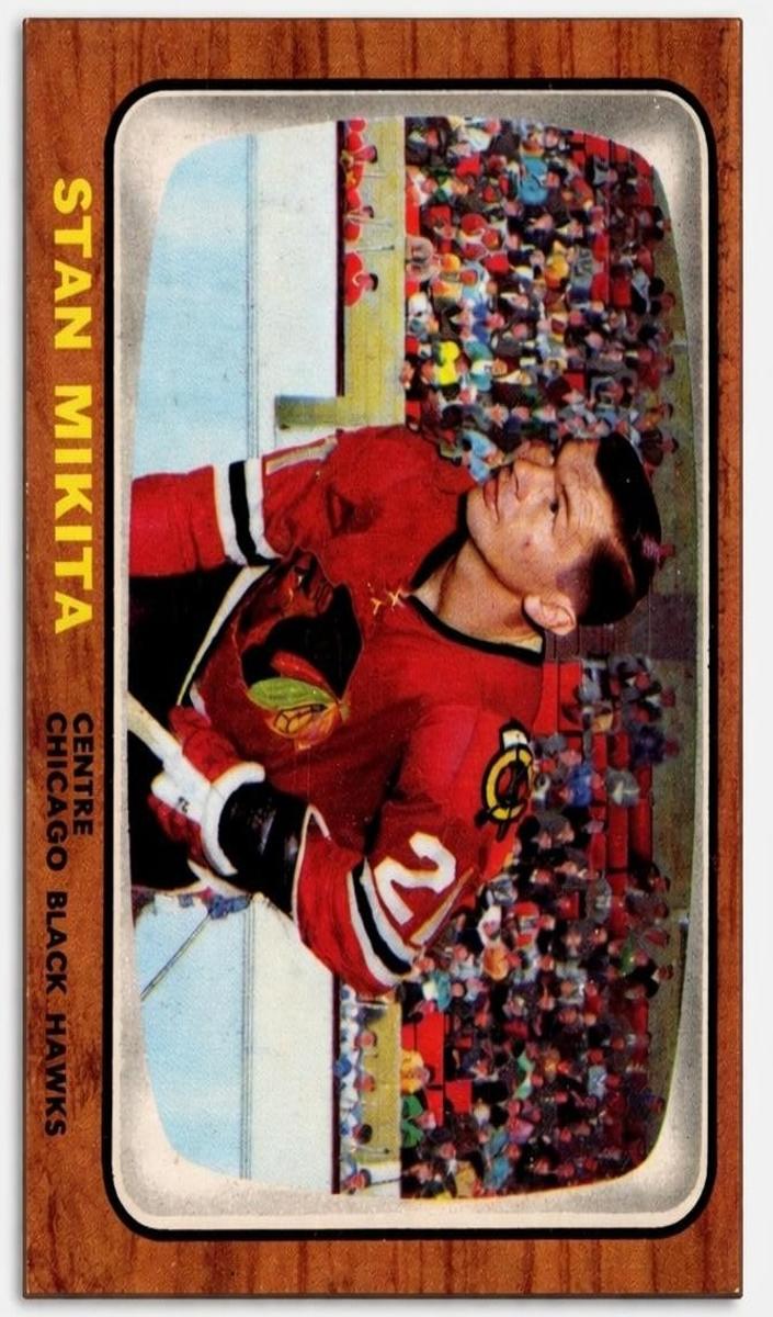1966 Topps #62 Stan Mikita front