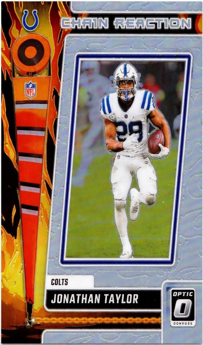 2023 Donruss Optic Jonathan Taylor #CR-JT card
