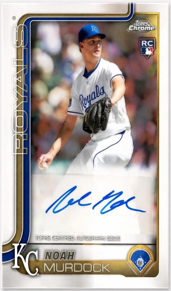 2025 Noah Murdock [Blue RayWave Refractor] #AC-NM