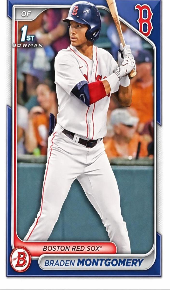 Braden Montgomery 2024 Bowman Draft card