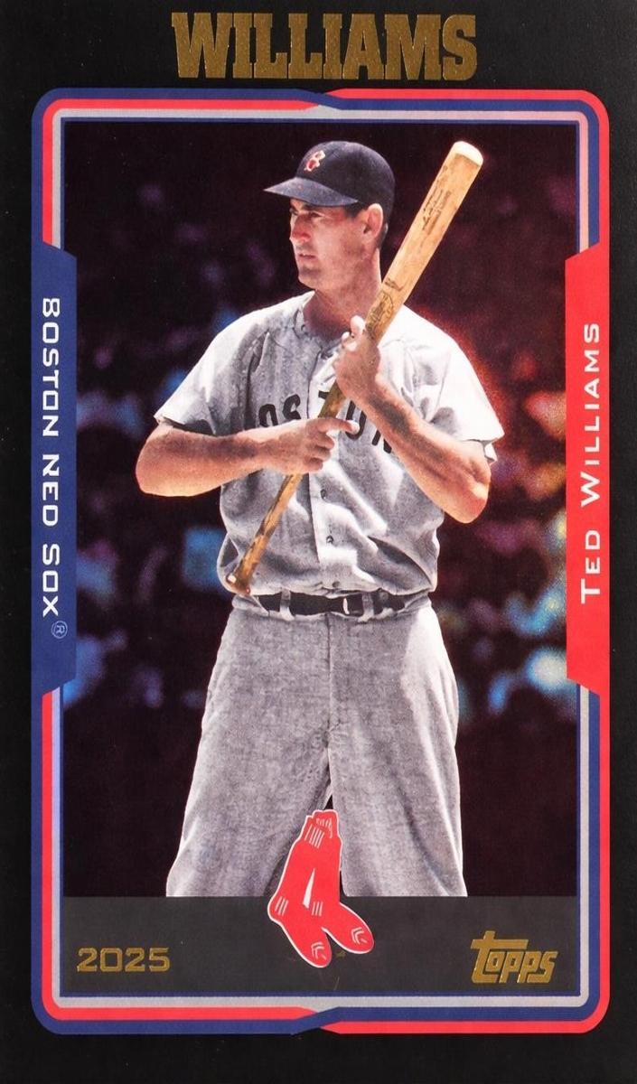 2025 Ted Williams [Black Foilboard] #244