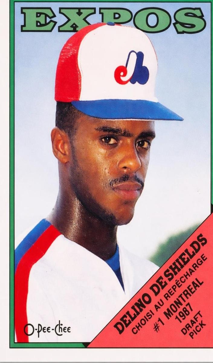 1988 Delino DeShields #88