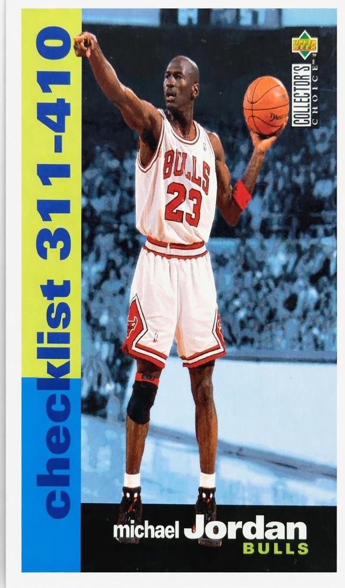 1995 Michael Jordan [Checklist #311-411] #410