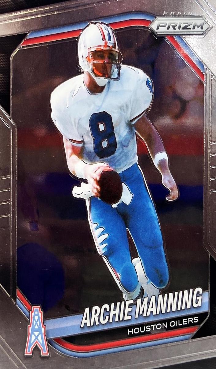 Archie Manning 2025 Prizm Football card