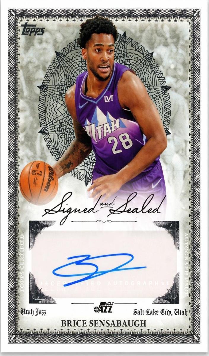 Brice Sensabaugh 2025 Topps Basketball card