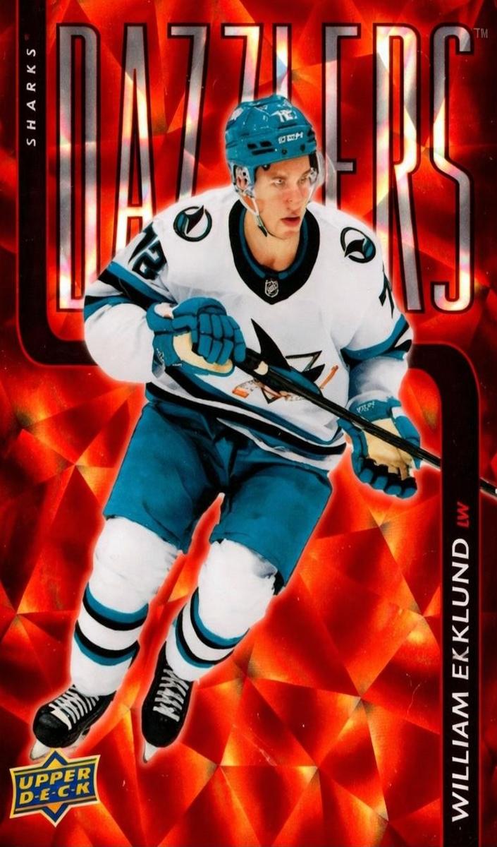 2025 Upper Deck William Eklund [Orange] #DZ-27 card