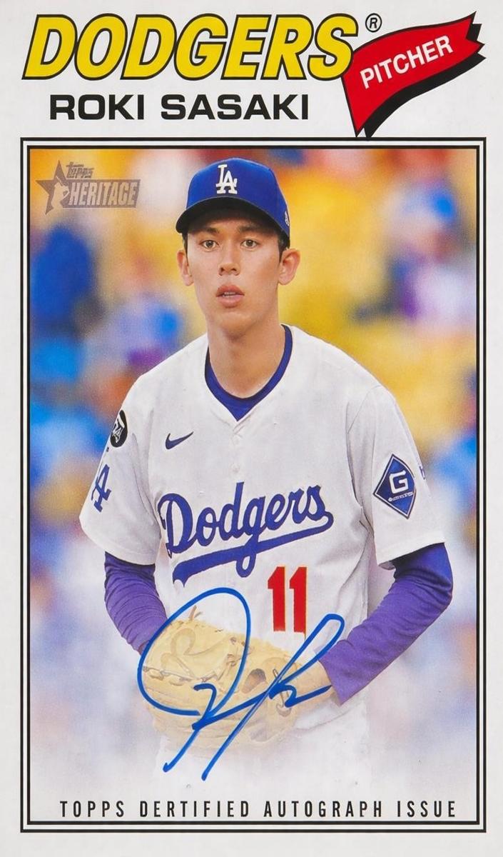 2026 Roki Sasaki #ROA-RS