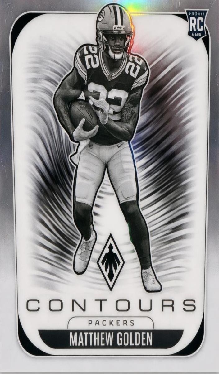 2025 Panini Phoenix Contours Matthew Golden #12 card